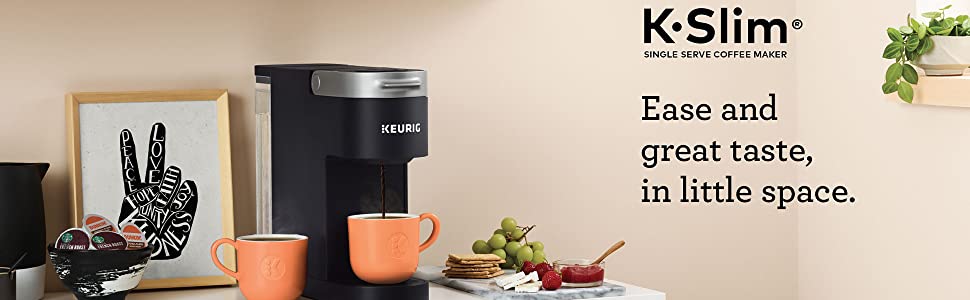 Keurig K.Slim Single Serve K-Cup Pod Coffee Maker