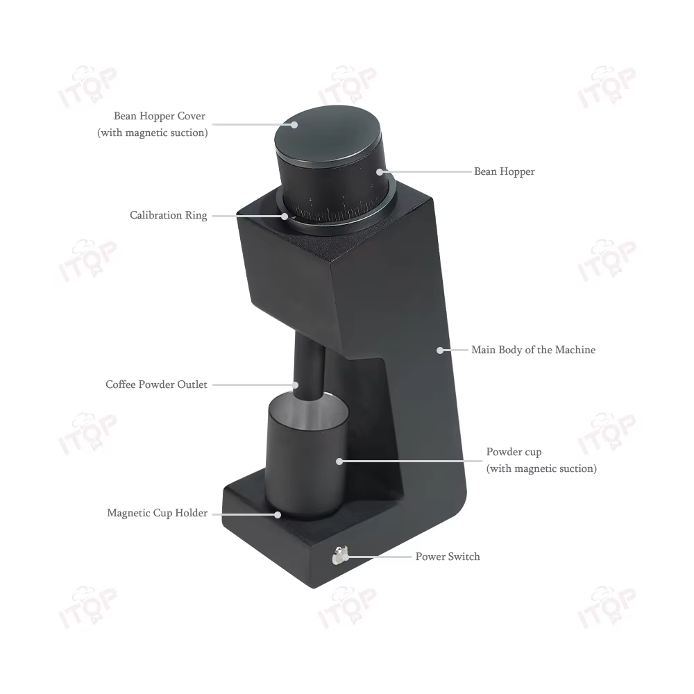 ITOP 03 Electric Coffee Grinder Top