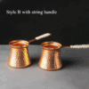 Copper Turkish Pot Greek Arabic Coffee Maker - Image 4