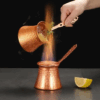Copper Turkish Pot Greek Arabic Coffee Maker - Image 2