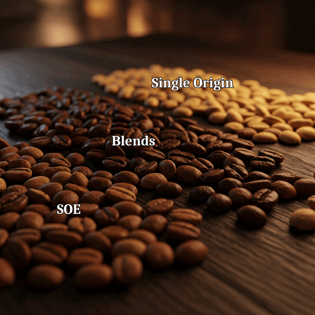 Single Origin vs Single Origin Espresso vs Blend Coffee Beans