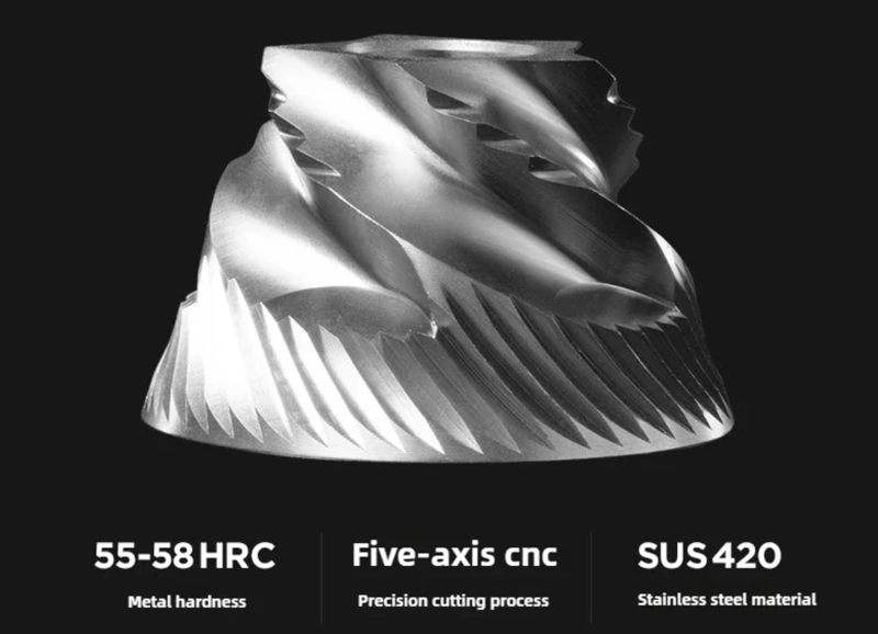 Conical S2C040 burrs